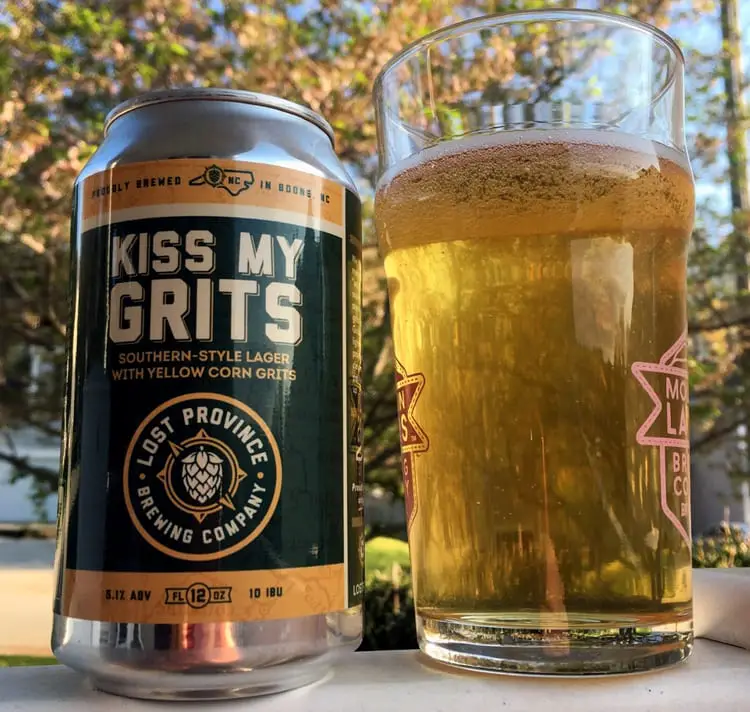 kiss my grits pale lager