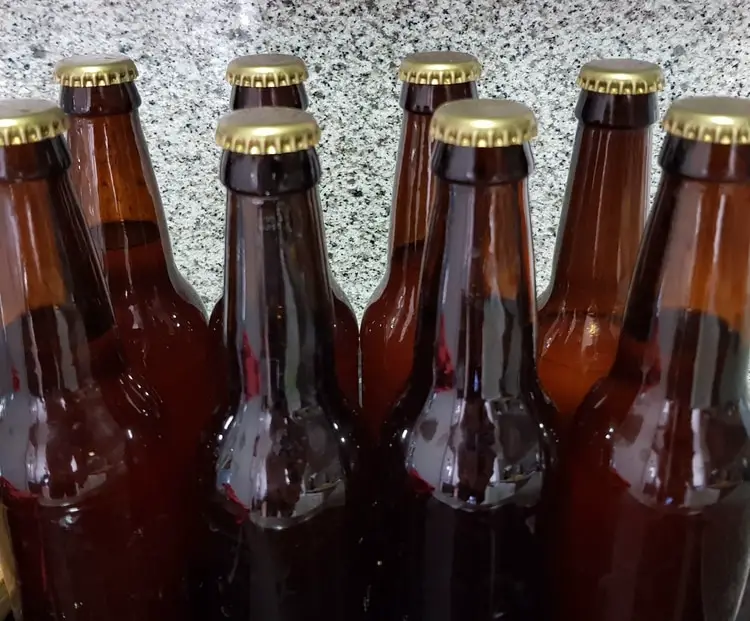 bottled homebrew