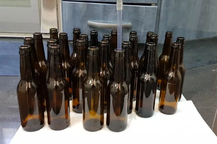 bottling in glass bottles