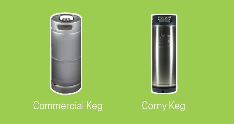 commercial keg vs corny keg