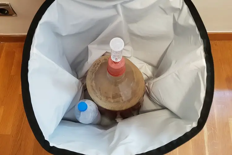 cool brewing bag inside