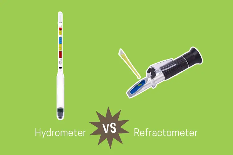 hydrometer vs refractometer