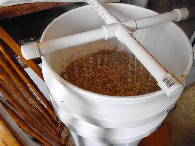 sparge arm lauter tun