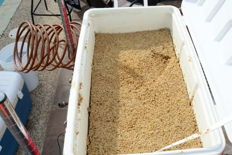 mashing cooler